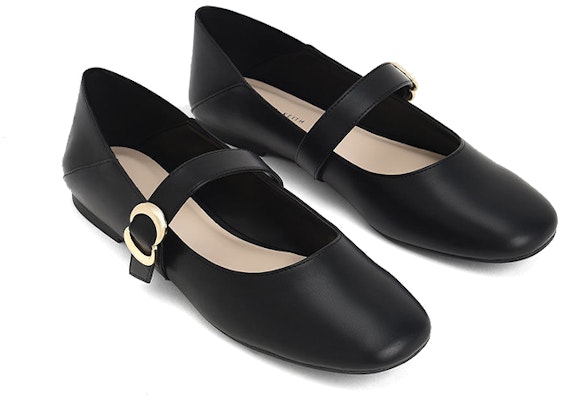 (W) 찰스앤키스 PU 버클 메리제인 플랫 (블랙) CK1-70580166_BLACK Lookbook (W) 찰스앤키스 PU 버클 메리제인 플랫 (블랙) CK1-70580166_BLACK
