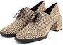 Lookbook (W) CHARLES & KEITH PU Kasual Lace-Up High Heels 'Coklat' CK1-60361371_MULTI
