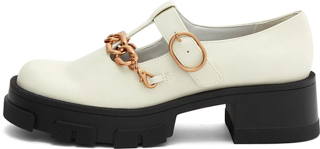 (W) CHARLES & KEITH PU Chain Mary Jane 'Platform Putih Merah Muda' CK1-70900323_CHALK Buy (W) CHARLES & KEITH PU Chain Mary Jane 'Platform Putih Merah Muda' CK1-70900323_CHALK