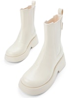 (W) CHARLES & KEITH Bota Chelsea PU 'Plataforma Patente' CK1-90280050 Details for (W) CHARLES & KEITH Bota Chelsea PU 'Plataforma Patente' CK1-90280050