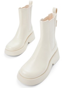 CHARLES&KEITH PU 時尚亮皮厚底 短筒 切爾西靴 5cm 女款 Details for CHARLES&KEITH PU 時尚亮皮厚底 短筒 切爾西靴 5cm 女款