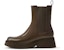 (W) CHARLES & KEITH PU Chelsea Boot 'Patent Platform' Kasut But Platform Lelaki CK1-90280050