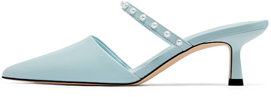 (Women) CHARLES & KEITH PU Light Blue 'Pearl Ankle-Strap Stiletto' CK1-60920300_LIGHTBLUE (Women) CHARLES & KEITH PU Light Blue 'Pearl Ankle-Strap Stiletto' CK1-60920300_LIGHTBLUE