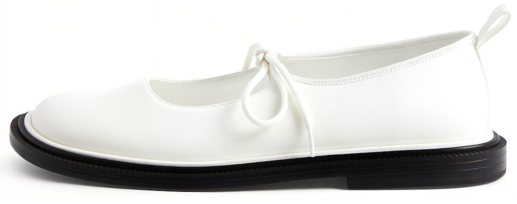 (Women) CHARLES & KEITH PU Mary Jane Flats 'Simple Casual Round Toe White' CK1-70900270_WHITE Buy (Women) CHARLES & KEITH PU Mary Jane Flats 'Simple Casual Round Toe White' CK1-70900270_WHITE