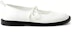 (W) CHARLES & KEITH PU Mary Jane Flats 'Kasual Ringkas Hujung Bulat Putih' CK1-70900270_WHITE