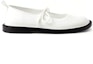 Order (W) CHARLES & KEITH PU Mary Jane Flats 'Kasual Ringkas Hujung Bulat Putih' CK1-70900270_WHITE