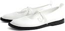 Lookbook (W) CHARLES & KEITH PU Mary Jane Flats 'Kasual Ringkas Hujung Bulat Putih' CK1-70900270_WHITE