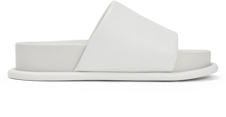 (Women) CHARLES & KEITH PU Platform Casual 'White Fashion Slides' CK1-70360149 Order (Women) CHARLES & KEITH PU Platform Casual 'White Fashion Slides' CK1-70360149
