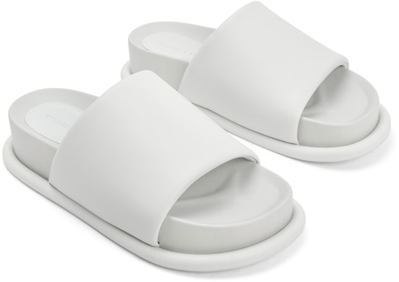 (W) 찰스앤키스 PU 플랫폼 슬라이드 (화이트) CK1-70360149 Shop (W) 찰스앤키스 PU 플랫폼 슬라이드 (화이트) CK1-70360149
