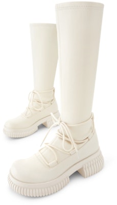 (W) CHARLES & KEITH PU Platform Zip 'Slim Tall Boot' Sepatu Bot Tinggi Wanita CK1-90360373 Details for (W) CHARLES & KEITH PU Platform Zip 'Slim Tall Boot' Sepatu Bot Tinggi Wanita CK1-90360373