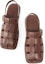 Lookbook (W) CHARLES & KEITH PU Sandal Rata Hujung Persegi 'Brown' CK1-71870005_BROWN