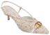 (Women) CHARLES & KEITH PU Stiletto 'Milk White Metallic Accents' CK1-60361403_CREAM