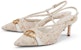 (Women) CHARLES & KEITH PU Stiletto 'Milk White Metallic Accents' CK1-60361403_CREAM