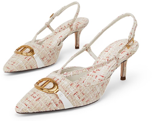 (Women) CHARLES & KEITH PU Stiletto 'Milk White Metallic Accents' CK1-60361403_CREAM Shop (Women) CHARLES & KEITH PU Stiletto 'Milk White Metallic Accents' CK1-60361403_CREAM