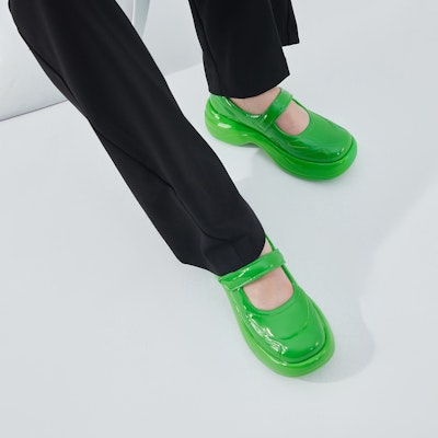 (W) 찰스앤키스 화이트 굽높은 메리제인 CK1-70900400 Lookbook (W) 찰스앤키스 화이트 굽높은 메리제인 CK1-70900400