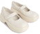 (W) CHARLES & KEITH PU Putih 'Mary Jane Kasual Beralas Tebal' CK1-70900400