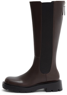 (Women) CHARLES & KEITH Retro Chunky High-Top Boots 'Deep Brown' CK1-90920100_DARKBROWN Buy (Women) CHARLES & KEITH Retro Chunky High-Top Boots 'Deep Brown' CK1-90920100_DARKBROWN