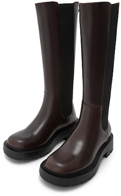(Women) CHARLES & KEITH Retro Chunky High-Top Boots 'Deep Brown' CK1-90920100_DARKBROWN Lookbook (Women) CHARLES & KEITH Retro Chunky High-Top Boots 'Deep Brown' CK1-90920100_DARKBROWN