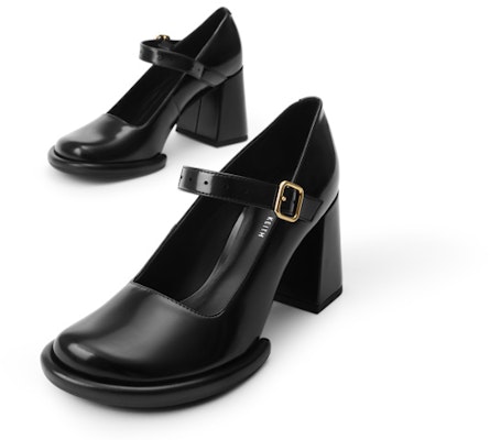 (W) CHARLES & KEITH Sepatu Hak Tinggi Chunky Retro 'Mary Jane' CK1-60580256 Lookbook (W) CHARLES & KEITH Sepatu Hak Tinggi Chunky Retro 'Mary Jane' CK1-60580256
