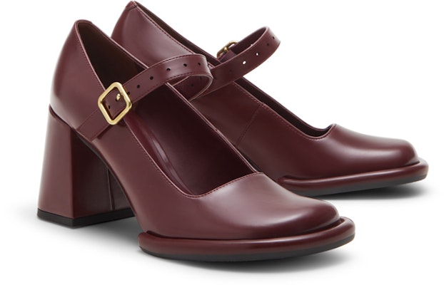 (W) CHARLES & KEITH Sepatu Hak Tinggi Chunky Retro 'Mary Jane' CK1-60580256 Details for (W) CHARLES & KEITH Sepatu Hak Tinggi Chunky Retro 'Mary Jane' CK1-60580256