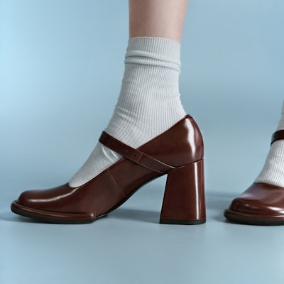 (W) CHARLES & KEITH Sepatu Hak Tinggi Chunky Retro 'Mary Jane' CK1-60580256 Cheap (W) CHARLES & KEITH Sepatu Hak Tinggi Chunky Retro 'Mary Jane' CK1-60580256