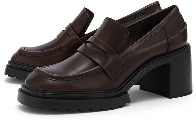 (W) CHARLES & KEITH 레트로 스퀘어토 블록힐 (딥브라운) CK1-60361373_DARKBROWN Lookbook (W) CHARLES & KEITH 레트로 스퀘어토 블록힐 (딥브라운) CK1-60361373_DARKBROWN