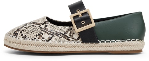 (Women) CHARLES & KEITH Rope-Detail Vintage Mary Jane Flats 'Beige Black' CK1-70380929_AP.NATURAL (Women) CHARLES & KEITH Rope-Detail Vintage Mary Jane Flats 'Beige Black' CK1-70380929_AP.NATURAL