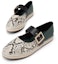 Lookbook (Women) CHARLES & KEITH Rope-Detail Vintage Mary Jane Flats 'Beige Black' CK1-70380929_AP.NATURAL