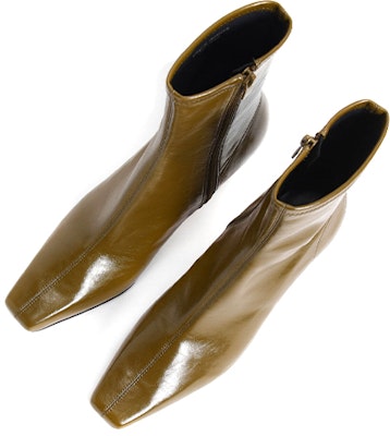 (W) Botines de Tacón Esculpido CHARLES & KEITH 'Verde Oliva' CK1-91680132_OLIVE Shop (W) Botines de Tacón Esculpido CHARLES & KEITH 'Verde Oliva' CK1-91680132_OLIVE