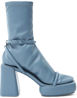 (W) CHARLES & KEITH 스퀘어토 삭스부츠 '블루 버클 스트랩' (Shortened: C&K 스퀘어토 삭스부츠 '블루 버클') CK1-60361354_BLUE Order (W) CHARLES & KEITH 스퀘어토 삭스부츠 '블루 버클 스트랩' (Shortened: C&K 스퀘어토 삭스부츠 '블루 버클') CK1-60361354_BLUE