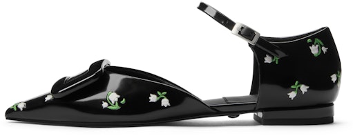 (Women) CHARLES & KEITH Square Buckle Pointed Toe Flat 'Fashion Casual' SL1-71790017 (Women) CHARLES & KEITH Square Buckle Pointed Toe Flat 'Fashion Casual' SL1-71790017