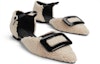 Details for (W) CHARLES & KEITH Kasut Flat Hujung Tirus Buckle Petak 'Fesyen Kasual' SL1-71790017