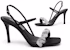 (W) CHARLES & KEITH Sandal Stiletto 'Black Gemstone' Hitam Batu Permata CK1-60361402_BLACK