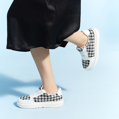 (Women) CHARLES & KEITH Tartan Lace-Up 'Houndstooth' CK1-70900354-1 Shop (Women) CHARLES & KEITH Tartan Lace-Up 'Houndstooth' CK1-70900354-1
