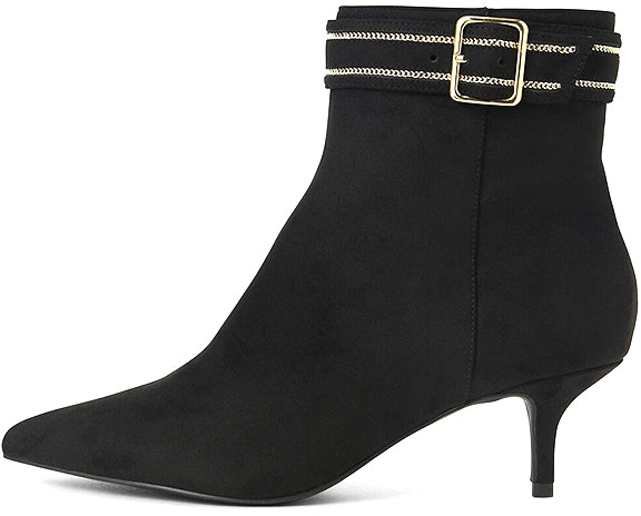 women-charles-and-keith-textured-buckle-ankle-boots-black-ck-1-90360338-black