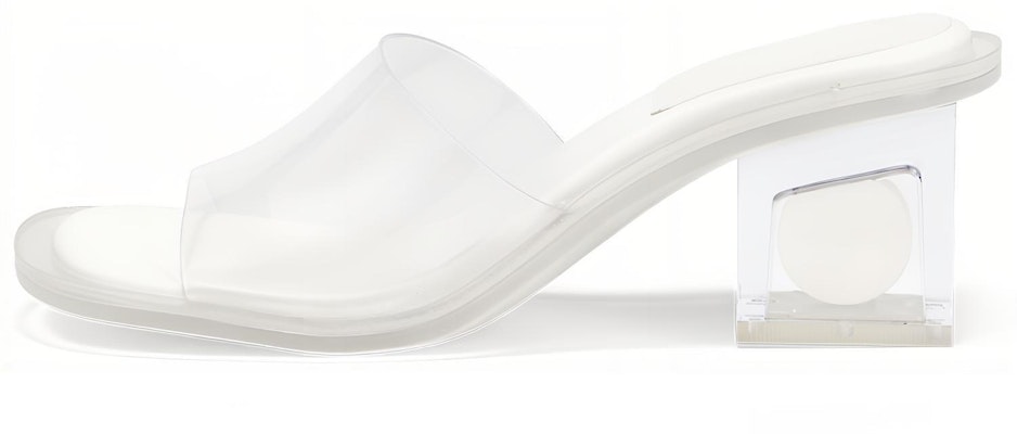 (Women) CHARLES & KEITH Transparent Strap Chunky Heel Sandals 'White' CK1-60920307_WHITE Buy (Women) CHARLES & KEITH Transparent Strap Chunky Heel Sandals 'White' CK1-60920307_WHITE