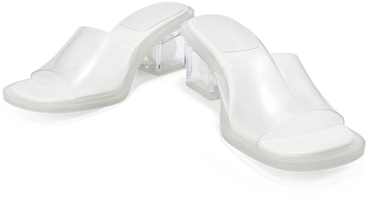 (Women) CHARLES & KEITH Transparent Strap Chunky Heel Sandals 'White' CK1-60920307_WHITE Shop (Women) CHARLES & KEITH Transparent Strap Chunky Heel Sandals 'White' CK1-60920307_WHITE