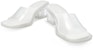 (W) Sandal Tumit Tebal Tali Jernih CHARLES & KEITH 'Putih' CK1-60920307_WHITE