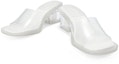 Shop (W) Sandal Tumit Tebal Tali Jernih CHARLES & KEITH 'Putih' CK1-60920307_WHITE