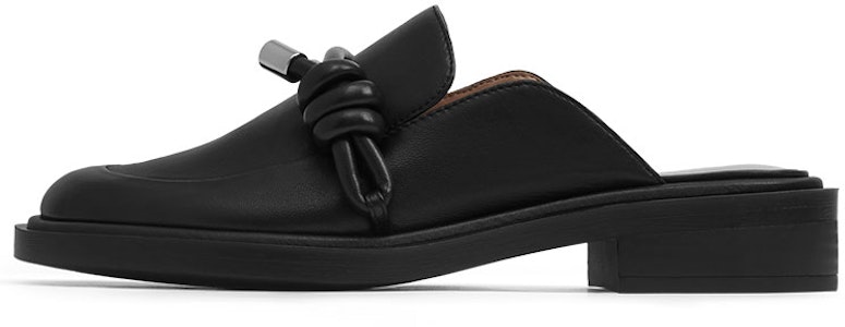 (W) CHARLES & KEITH 扭结装饰粗跟黑色穆勒鞋 SL1-71720091_BLACK Buy (W) CHARLES & KEITH 扭结装饰粗跟黑色穆勒鞋 SL1-71720091_BLACK