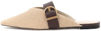 Buy (W) CHARLES & KEITH Kasut Rata Tali Belakang V-Cut 'Khaki' CK1-70380887_BEIGE