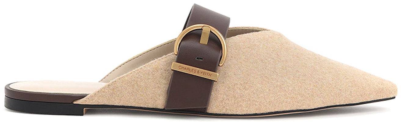 (W) CHARLES & KEITH V컷 슬링백 플랫 (카키) CK1-70380887_BEIGE Order (W) CHARLES & KEITH V컷 슬링백 플랫 (카키) CK1-70380887_BEIGE