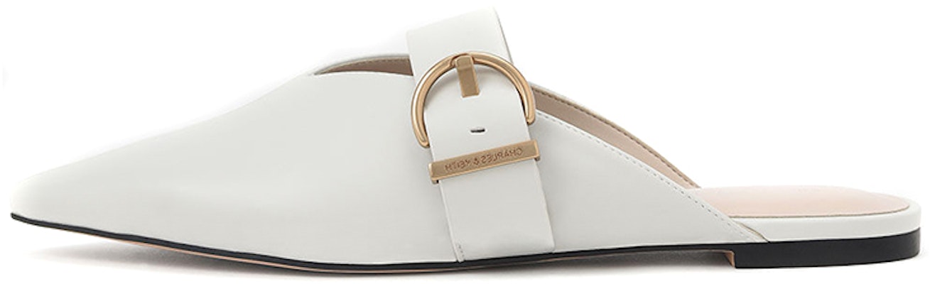 (Women) CHARLES & KEITH V-Cut Slingback Flats 'White' CK1-70380887_WHITE Buy (Women) CHARLES & KEITH V-Cut Slingback Flats 'White' CK1-70380887_WHITE