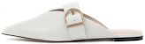 (W) CHARLES & KEITH Kasut Rata V-Cut Slingback 'White' CK1-70380887_WHITE