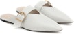 (W) CHARLES & KEITH Kasut Rata V-Cut Slingback 'White' CK1-70380887_WHITE