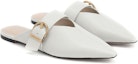 Lookbook (W) CHARLES & KEITH Kasut Rata V-Cut Slingback 'White' CK1-70380887_WHITE