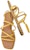 (W) CHARLES & KEITH Sandal Rata Beranyam Tali Silang 'Kuning Fesyen' CK1-70900278_YELLOW
