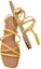 Shop (W) CHARLES & KEITH Sandal Rata Beranyam Tali Silang 'Kuning Fesyen' CK1-70900278_YELLOW