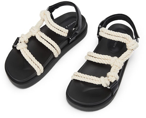 (W) 찰스앤키스 블랙 꼬임 컴포트 샌들 CK1-70380932_BLACK Lookbook (W) 찰스앤키스 블랙 꼬임 컴포트 샌들 CK1-70380932_BLACK