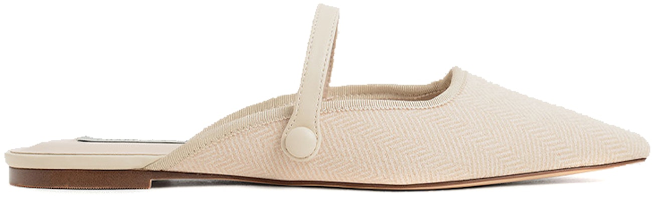 (W) CHARLES & KEITH Mula Tejida Mary Jane de Tela 'Beige' CK1-70900317_BEIGE Order (W) CHARLES & KEITH Mula Tejida Mary Jane de Tela 'Beige' CK1-70900317_BEIGE